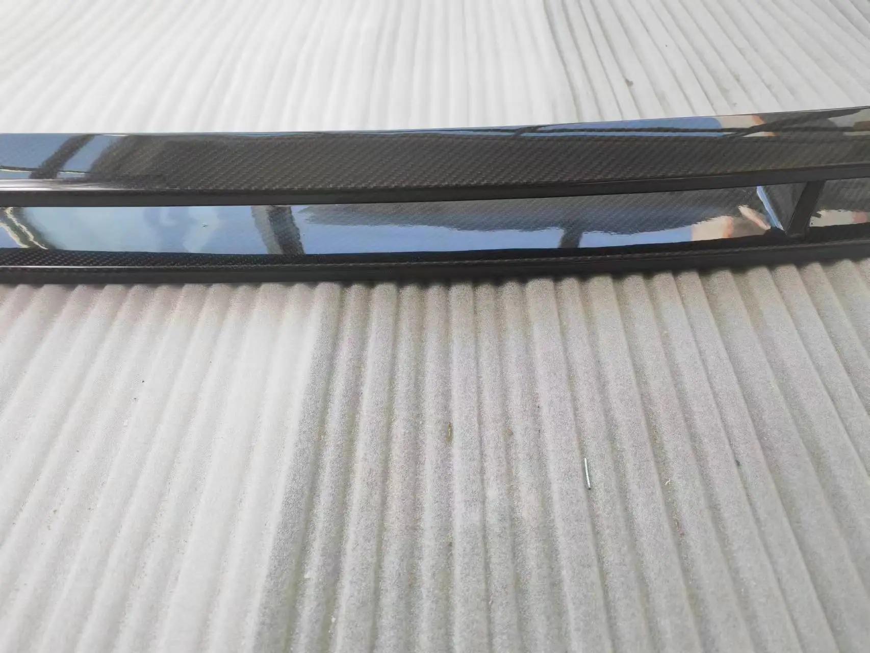 New Products Carbon Front Bumper Lip for  RS3 8Y Premium Sedan 4-Door 2021-2022